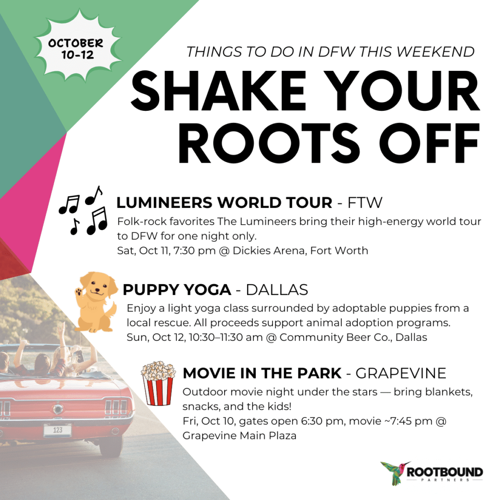 Things to Do in DFW This Weekend: October 10-12